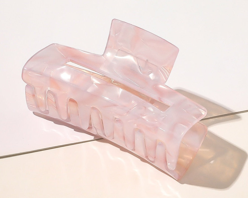 Pink Milk Hair Claw Clip